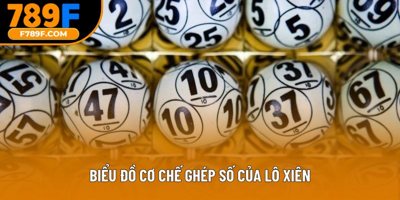 Biểu đồ cơ chế ghép số của lô xiên